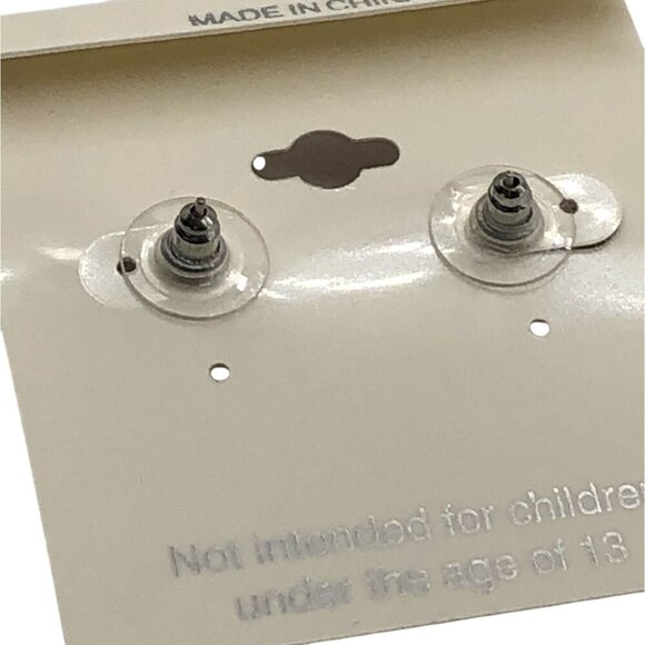 Sparkle Earrings Women's Rhinestone Butterfly Stud Earrings Lead Free Nickel Fre - Picture 2 of 5